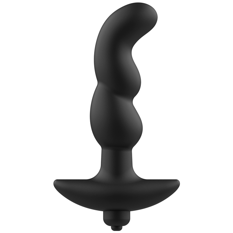 ADDICTED TOYS - MASSAGEADOR ANAL COM VIBRAÇÃO PRETA MODELO 2