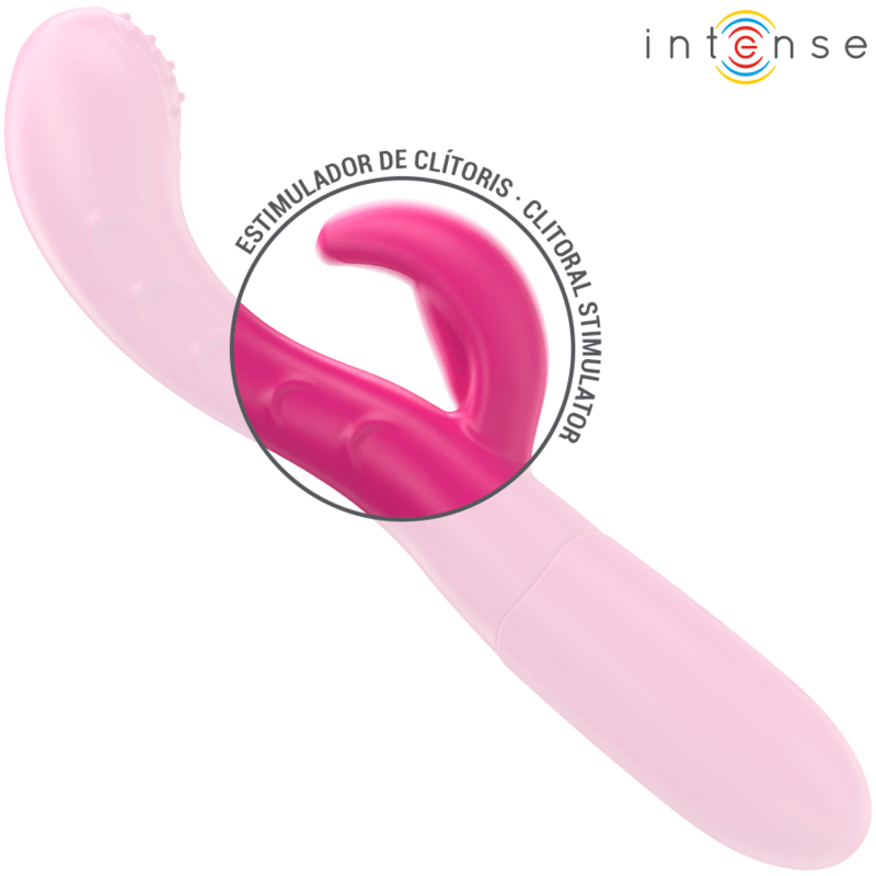 INTENSE - AMARA VIBRATOR WITH STIMULATING TONGUE 10 VIBRATIONS PINK - Toys "n" Us