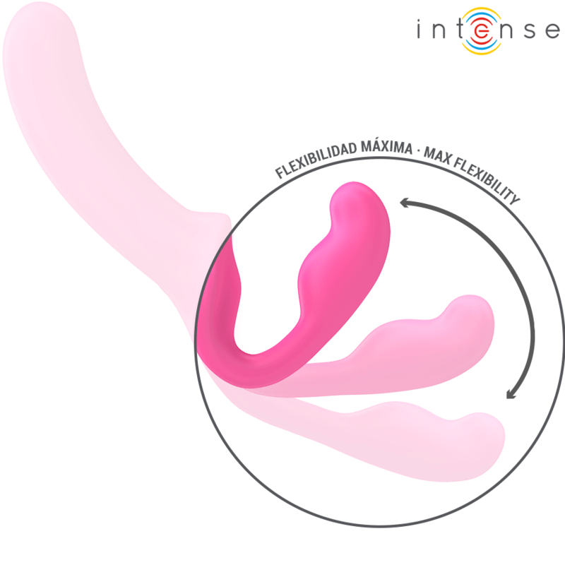 INTENSE - AMY DOUBLE VIBRATOR 20 CM PINK REMOTE CONTROL - Toys "n" Us