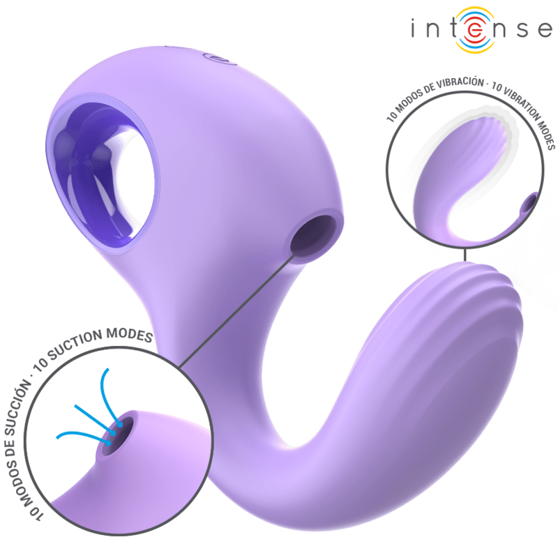 INTENSE - BAXTER VIBRATOR & STIMULATOR VIOLET - Toys "n" Us