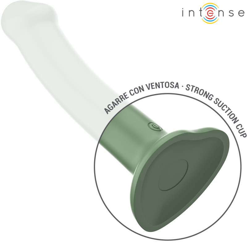 INTENSE - BECCA VIBRATOR WITH SUCTION CUP 10 VIBRATIONS GREEN REMOTE CONTROL - Toys "n" Us