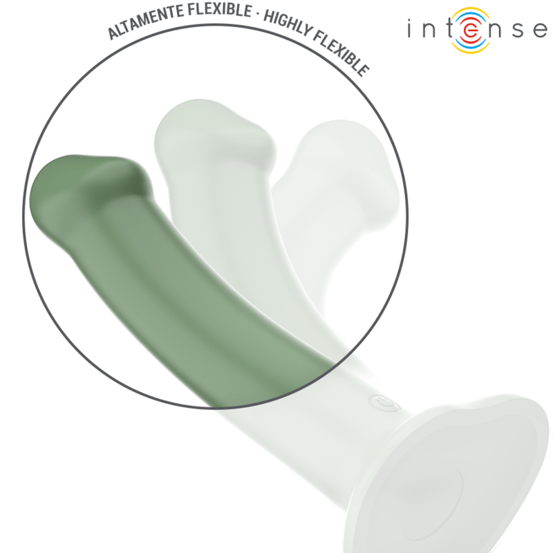 INTENSE - BECCA VIBRATOR WITH SUCTION CUP 10 VIBRATIONS GREEN REMOTE CONTROL - Toys "n" Us