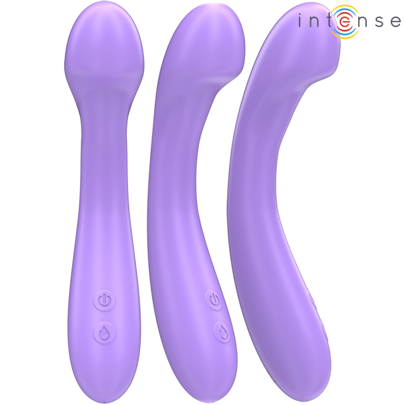 INTENSE - BECKY VIBRATOR 19 CM HEATABLE 7 VIBRATIONS PURPLE - Toys "n" Us