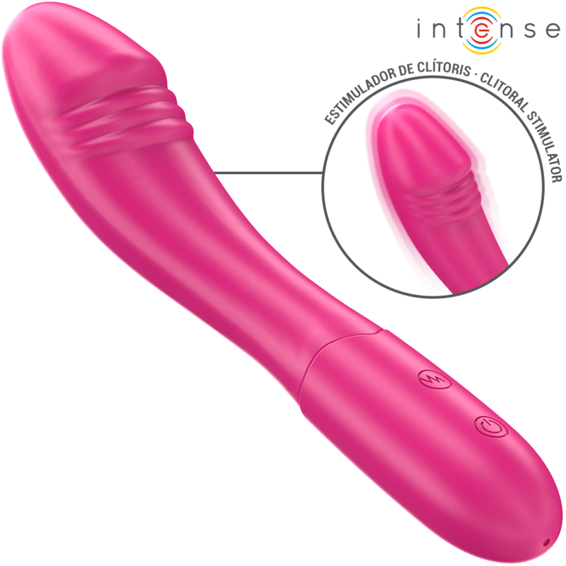 INTENSE - BELINDA VIBRATOR 19 CM FLEXIBLE 10 VIBRATIONS PINK - Toys "n" Us