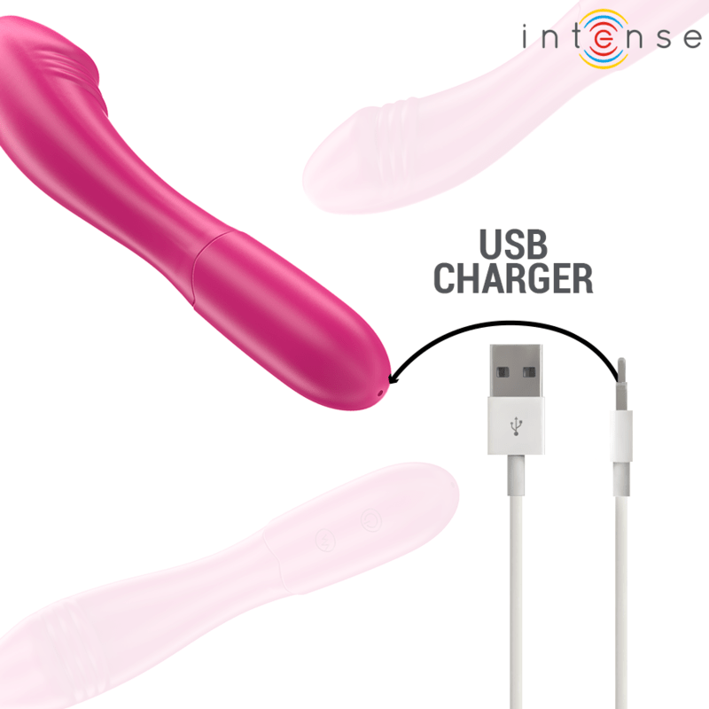 INTENSE - BELINDA VIBRATOR 19 CM FLEXIBLE 10 VIBRATIONS PINK - Toys "n" Us
