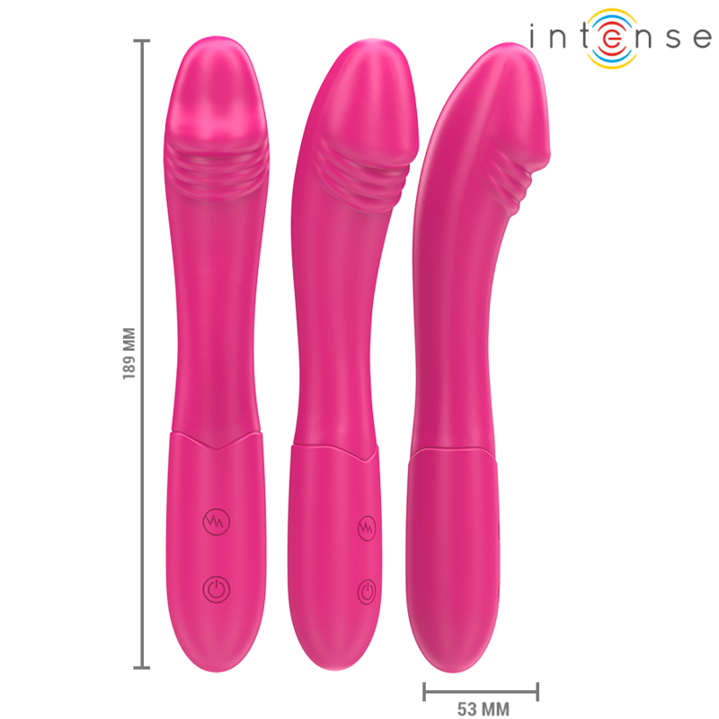 INTENSE - BELINDA VIBRATOR 19 CM FLEXIBLE 10 VIBRATIONS PINK - Toys "n" Us