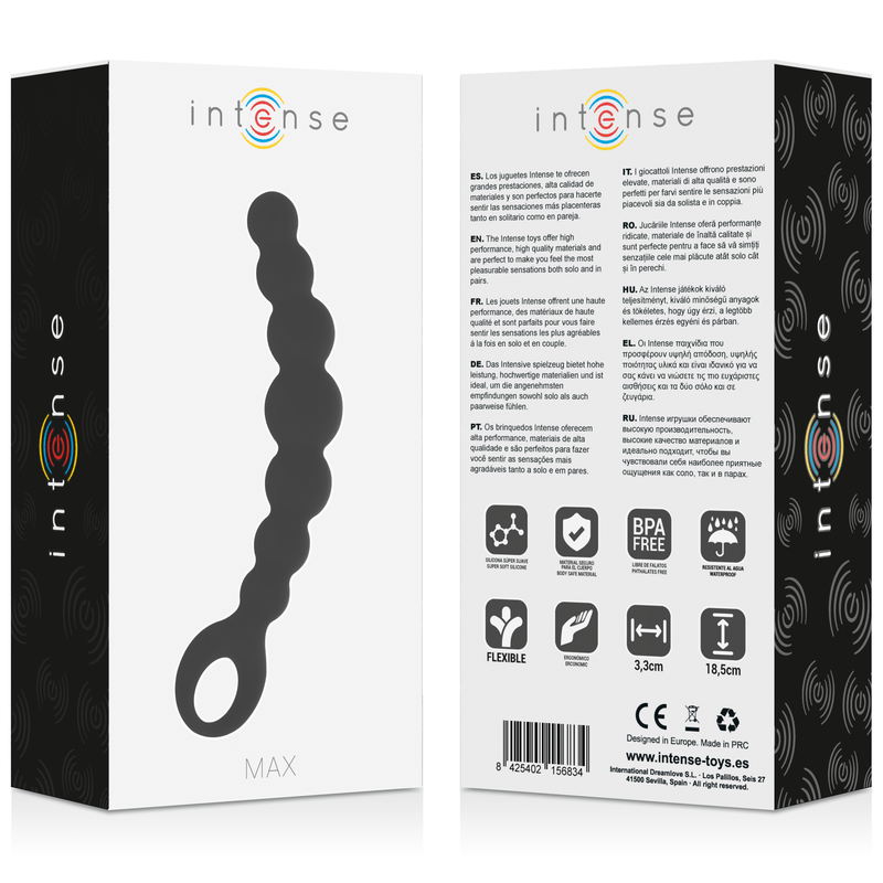 INTENSE - CONTAS ANAIS MAX PRETO - Toys "n" Us