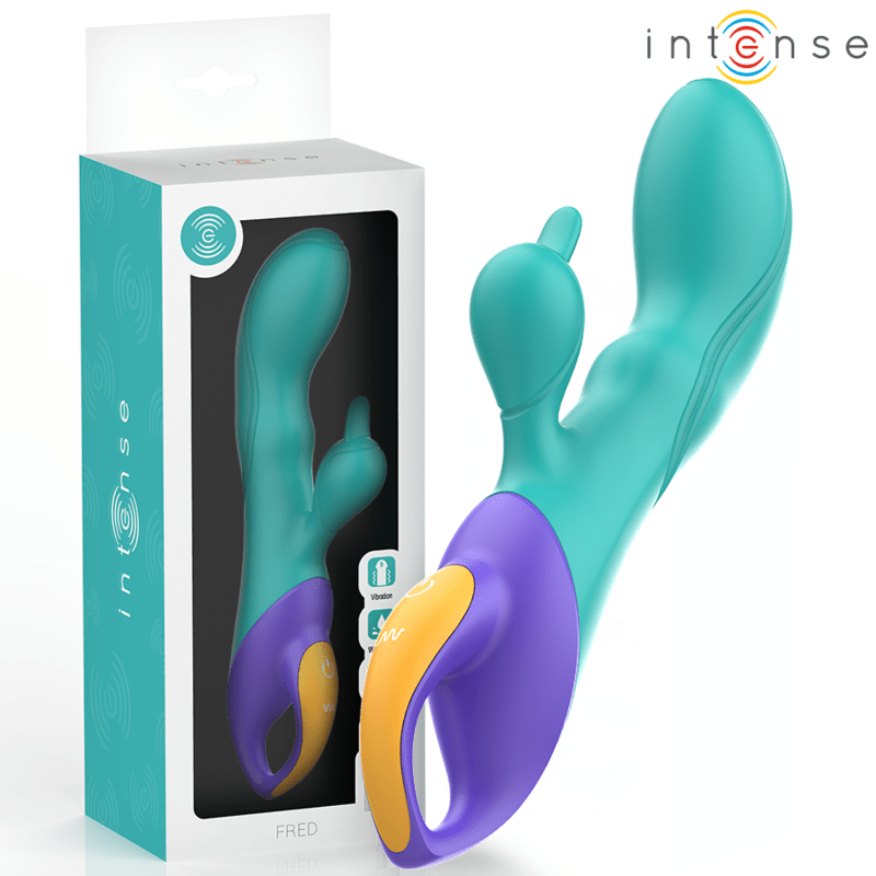 INTENSE - FRED RABBIT VIBRATOR BLUE - Toys "n" Us