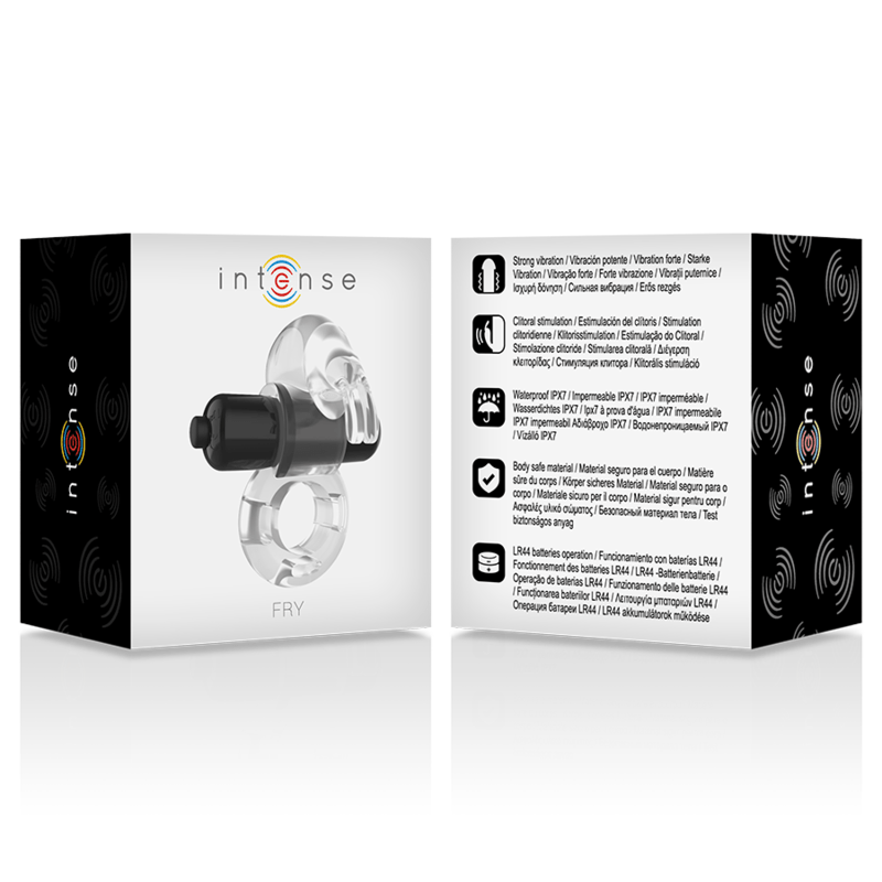 INTENSE - FRY TRANSPARENT VIBRATING RING - Toys "n" Us