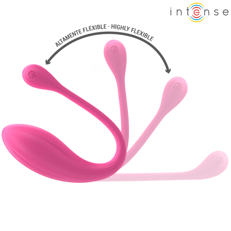INTENSE - JANICE U VIBRATOR DOUBLE STIMULATION 10 VIBRATIONS PINK REMOTE CONTROL - Toys "n" Us