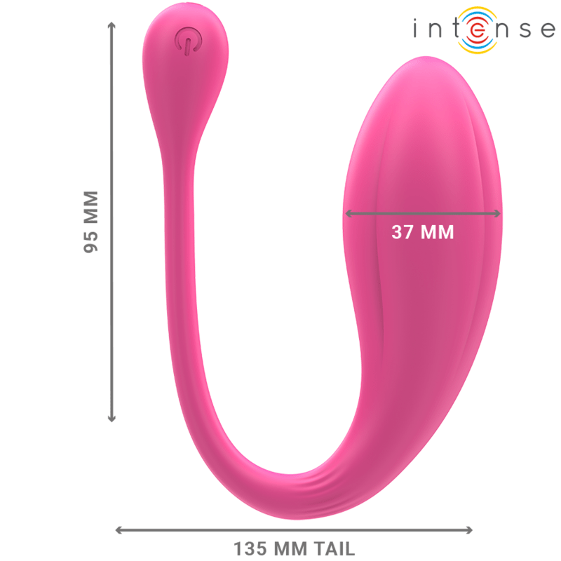 INTENSE - JANICE U VIBRATOR DOUBLE STIMULATION 10 VIBRATIONS PINK REMOTE CONTROL - Toys "n" Us