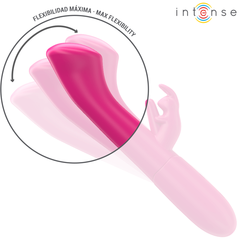 INTENSE - JULIETA RABBIT VIBRATOR 18.6 CM 10 VIBRATIONS PINK - Toys "n" Us
