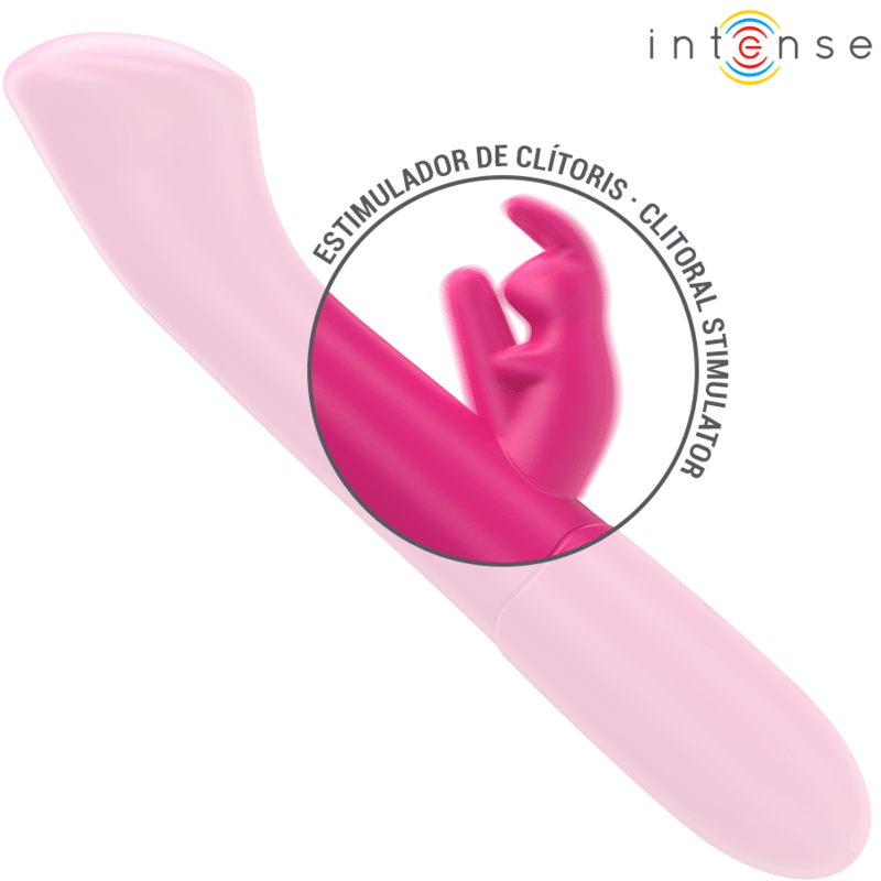 INTENSE - JULIETA RABBIT VIBRATOR 18.6 CM 10 VIBRATIONS PINK - Toys "n" Us