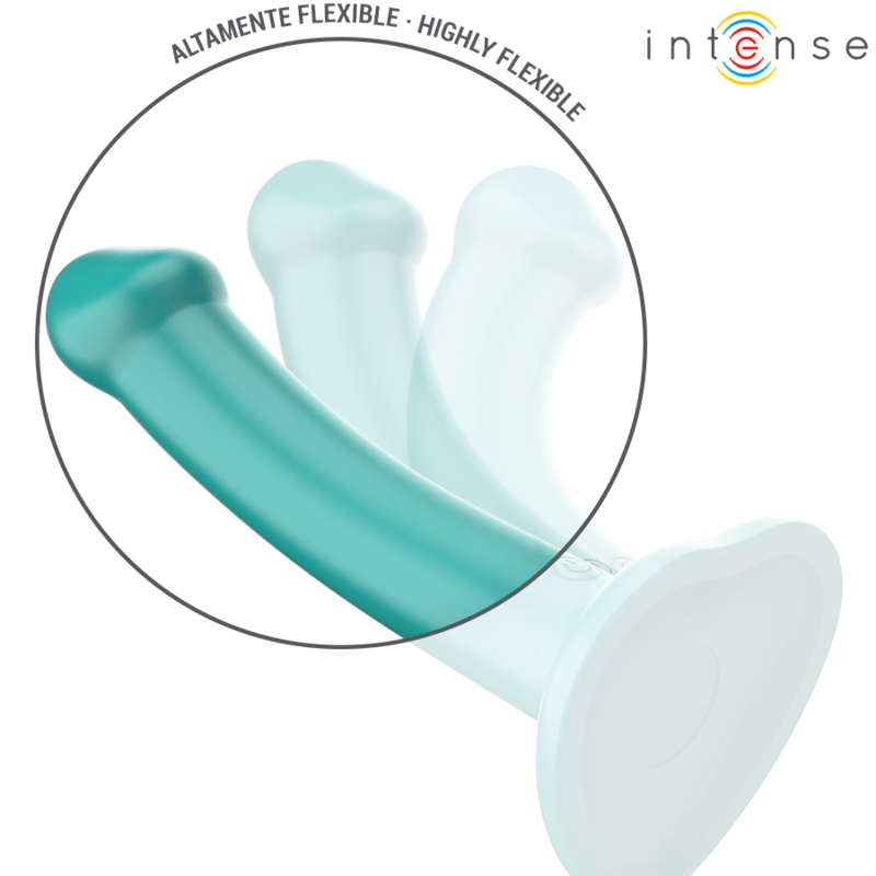 INTENSE - KATIE VIBRATOR WITH SUCTION CUP 10 VIBRATIONS BLUE REMOTE CONTROL - Toys "n" Us