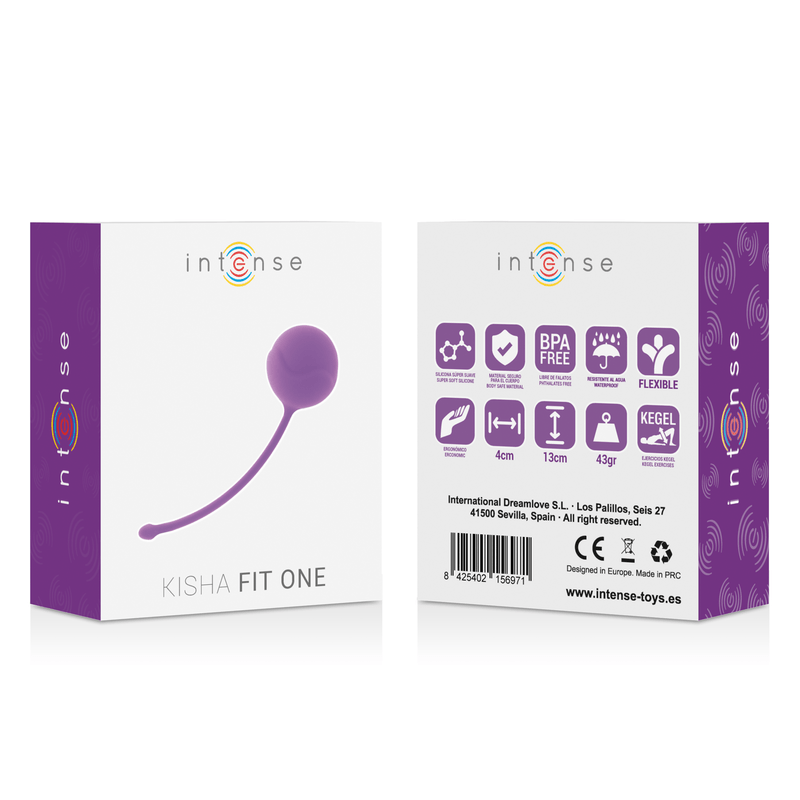 INTENSE - KISHA FIT ONE SILICONE KEGEL LILAC - Toys "n" Us