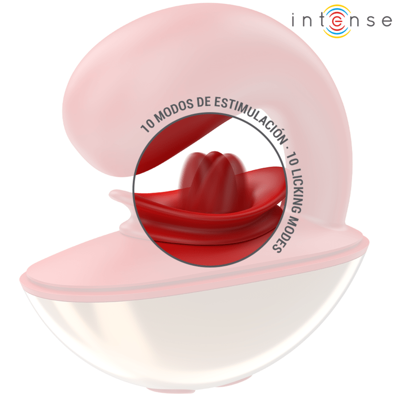 INTENSE - MARIAH VIBRATOR & STIMULATOR IN U SHAPE 10 VIBRATIONS RED - Toys "n" Us