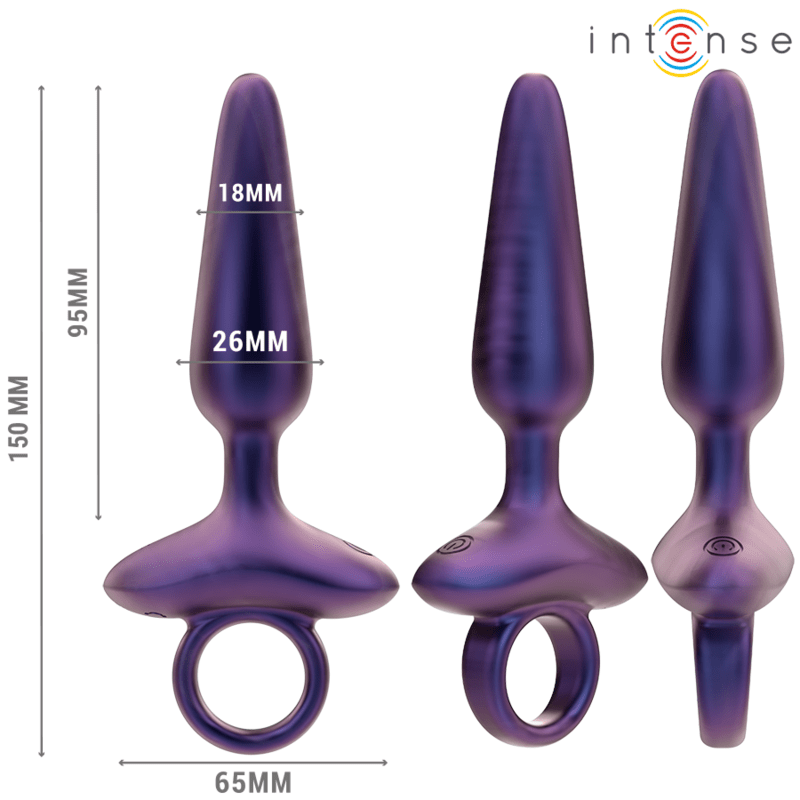INTENSE - MARLON VIBRATING ANAL PLUG MODEL 4 REMOTE CONTROL - Toys "n" Us