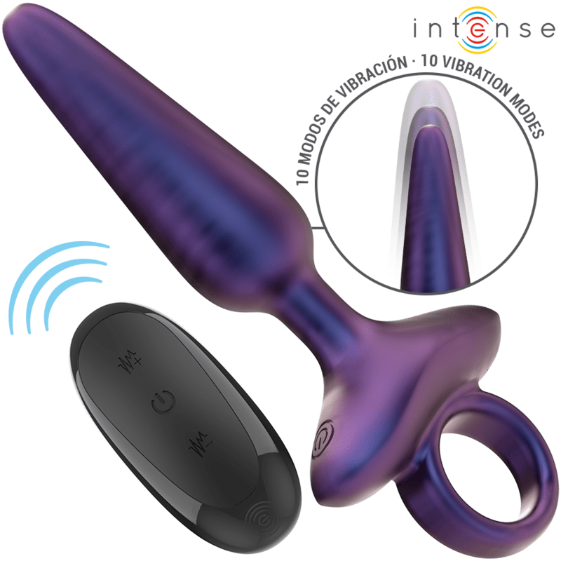 INTENSE - MARLON VIBRATING ANAL PLUG MODEL 4 REMOTE CONTROL - Toys "n" Us