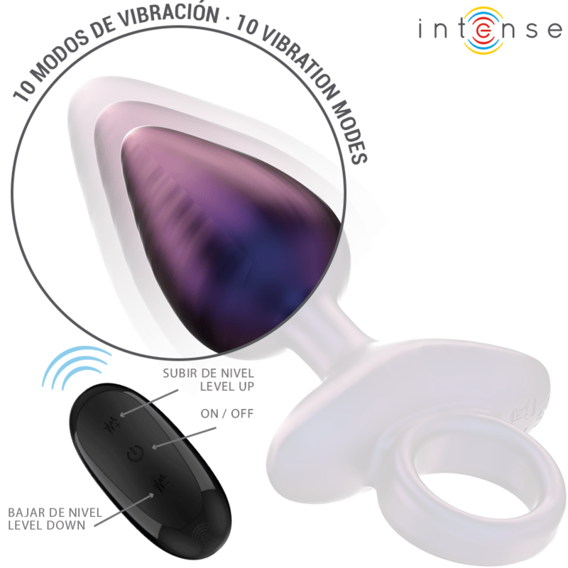 INTENSE - MICHAEL VIBRATING ANAL PLUG MODEL 2 REMOTE CONTROL - Toys "n" Us