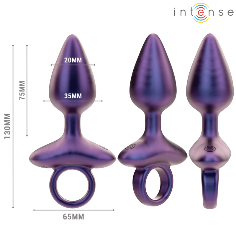 INTENSE - MICHAEL VIBRATING ANAL PLUG MODEL 2 REMOTE CONTROL - Toys "n" Us