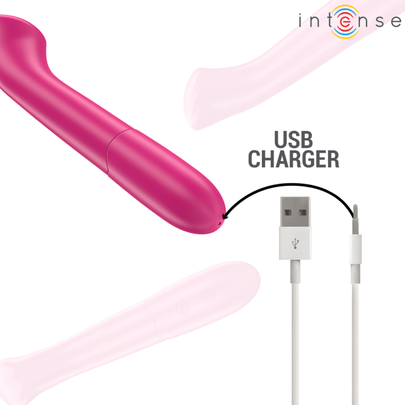 INTENSE - PATY VIBRATOR 19 CM FLEXIBLE 10 VIBRATIONS MODEL 2 PINK - Toys "n" Us