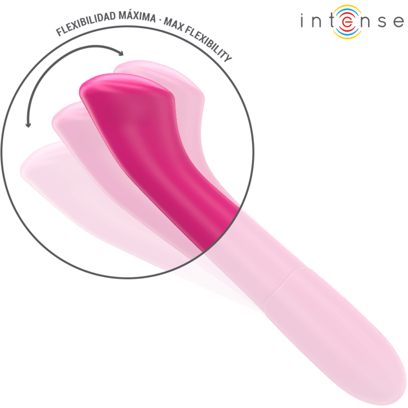 INTENSE - PATY VIBRATOR 19 CM FLEXIBLE 10 VIBRATIONS MODEL 2 PINK - Toys "n" Us