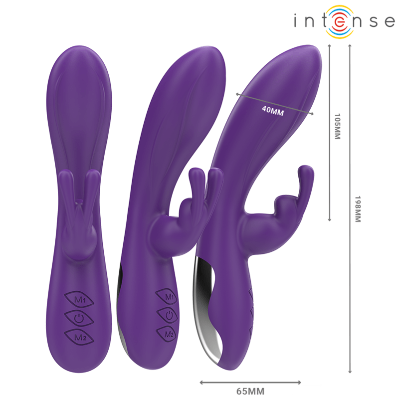 INTENSE - RANDALL RABBIT VIBRATOR 10 VIBRATIONS PURPLE - Toys "n" Us