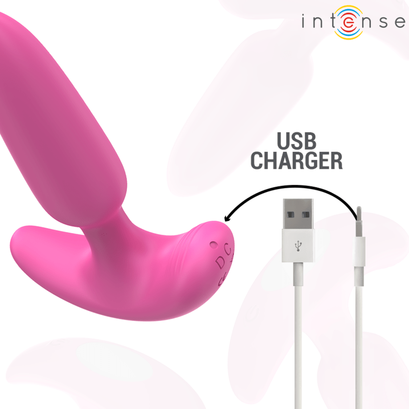 INTENSE - ROSS ANAL PLUG 10 VIBRATIONS PINK REMOTE CONTROL - Toys "n" Us