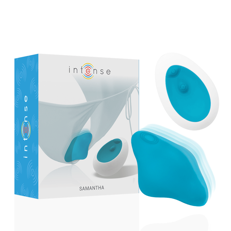 INTENSE - SAMANTHA PANTIE CONTROLE REMOTO AZUL - Toys "n" Us