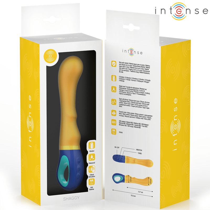 INTENSE - SHAGGY G - SPOT VIBRATOR YELLOW - Toys "n" Us