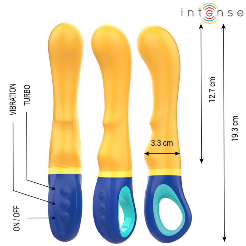 INTENSE - SHAGGY G - SPOT VIBRATOR YELLOW - Toys "n" Us