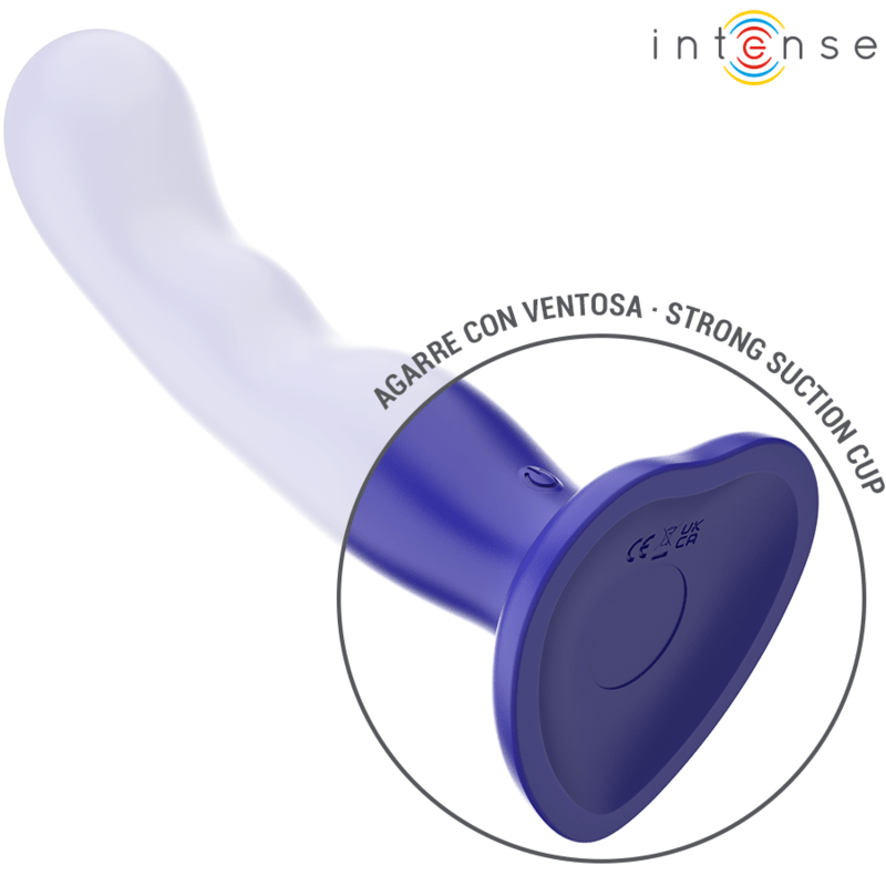 INTENSE - SHORTY VIBRATOR WITH SUCTION CUP BLUE REMOTE CONTROL - Toys "n" Us