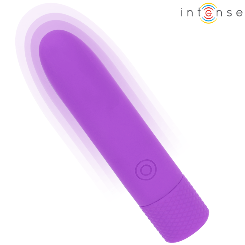 INTENSE - SYMONE USB RECHARGEABLE VIBRATING BULLET 8 VIBRATIONS PURPLE 10 X 2.2 CM - Toys "n" Us
