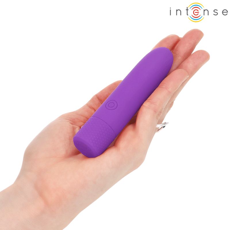 INTENSE - SYMONE USB RECHARGEABLE VIBRATING BULLET 8 VIBRATIONS PURPLE 10 X 2.2 CM - Toys "n" Us