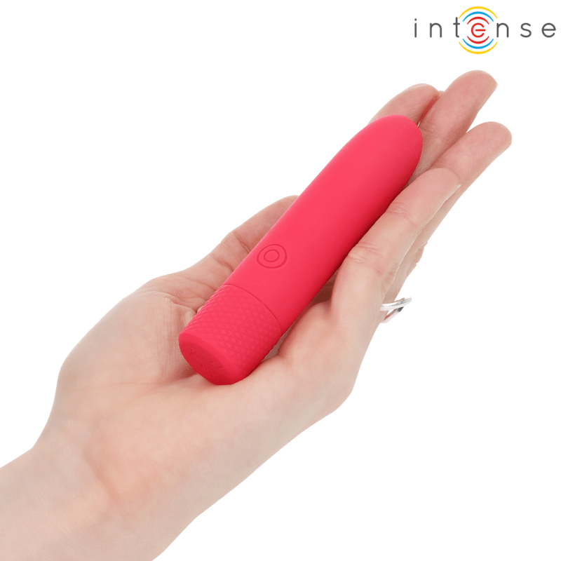 INTENSE - SYMONE USB RECHARGEABLE VIBRATING BULLET 8 VIBRATIONS RED 10 X 2.2 CM - Toys "n" Us