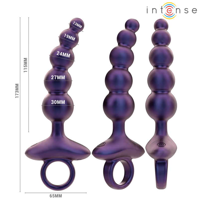 INTENSE - TITO VIBRATING ANAL PLUG MODEL 3 REMOTE CONTROL - Toys "n" Us