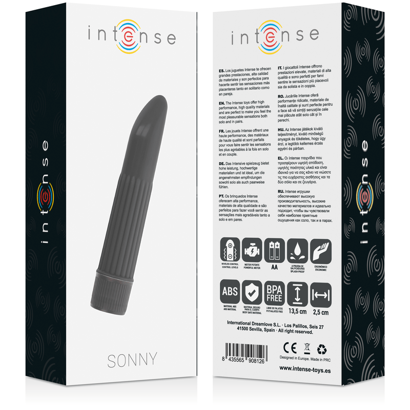 INTENSE - VIBRADOR SONNY PRETO - Toys "n" Us