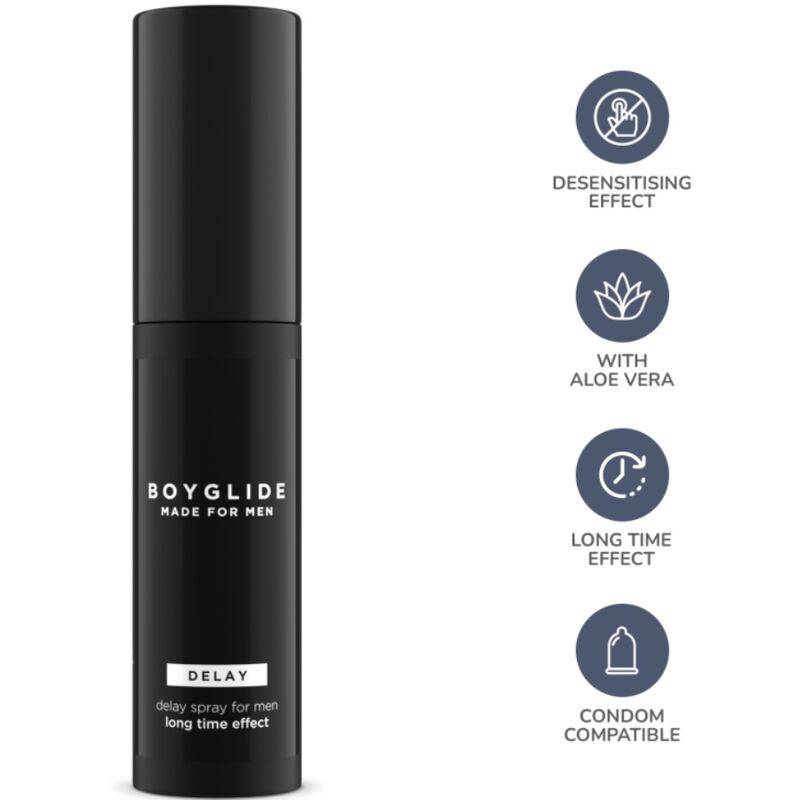 INTIMATELINE - BOYGLIDE DELAY SPRAY CON EFECTO RETARDANTE 20 ML - Toys "n" Us
