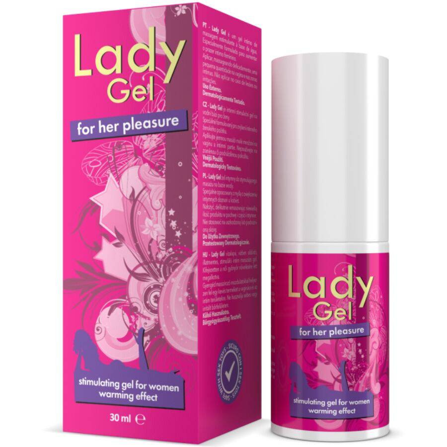 INTIMATELINE - LADY GEL FOR GER PLEASURE GEL ESTIMULANTE COM EFEITO DE CALOR ELLA 30 ML - Toys "n" Us