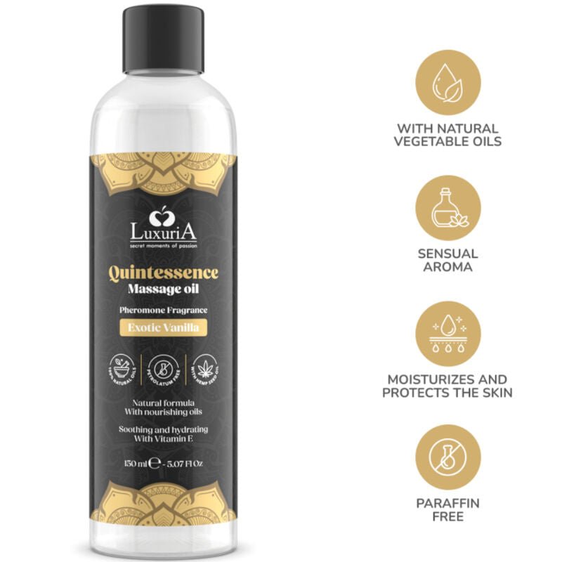 INTIMATELINE LUXURIA - ACEITE DE MASAJES VAINILLA EXOTIC 150 ML - Toys "n" Us