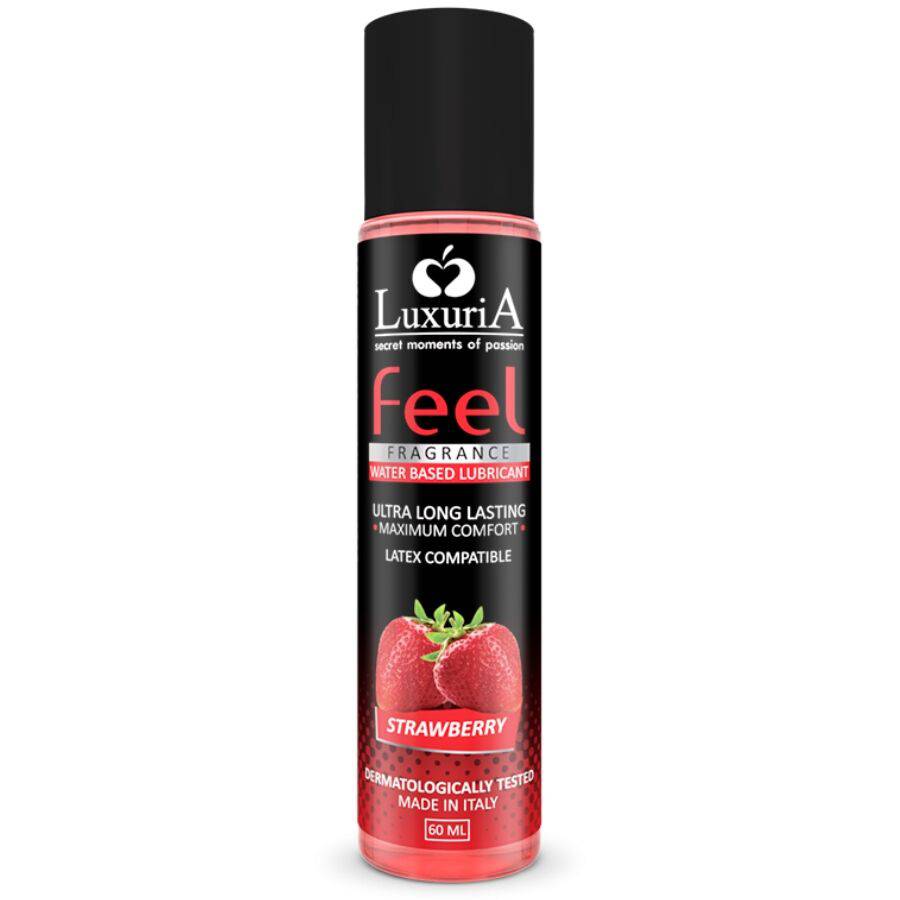 INTIMATELINE - LUXURIA FEEL LUBRIFICANTE BASE DE GUA DE MORANGO 60 ML - Toys "n" Us