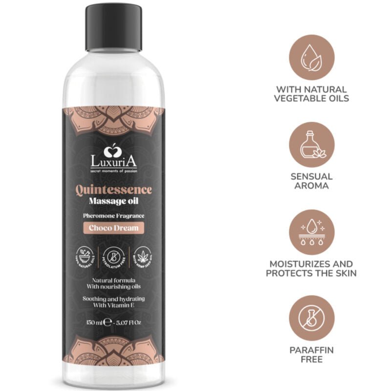 INTIMATELINE LUXURIA - MASSAGE OIL CHOCOLATE 150 ML - Toys "n" Us