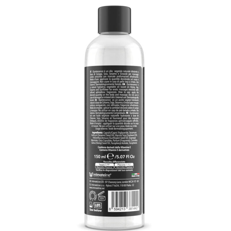 INTIMATELINE LUXURIA - MASSAGE OIL SUGAR CLOUD 150 ML - Toys "n" Us
