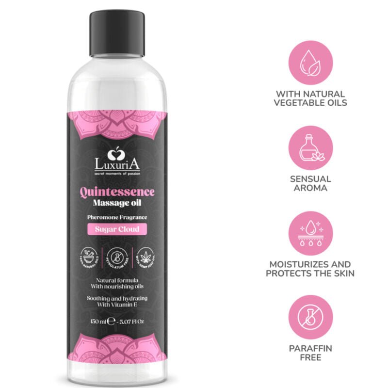 INTIMATELINE LUXURIA - MASSAGE OIL SUGAR CLOUD 150 ML - Toys "n" Us
