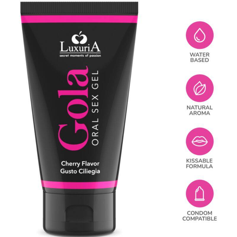 INTIMATELINE LUXURIA - SEXO ORAL GEL SABOR CEREJA 50 ML - Toys "n" Us