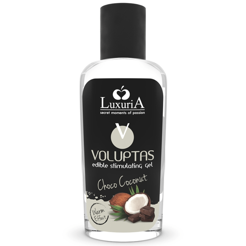 INTIMATELINE LUXURIA - VOLUPTAS GEL DE MASSAGEM COMESTÍVEL EFEITO AQUECEDOR - COCO E CREME 100 ML - Toys "n" Us