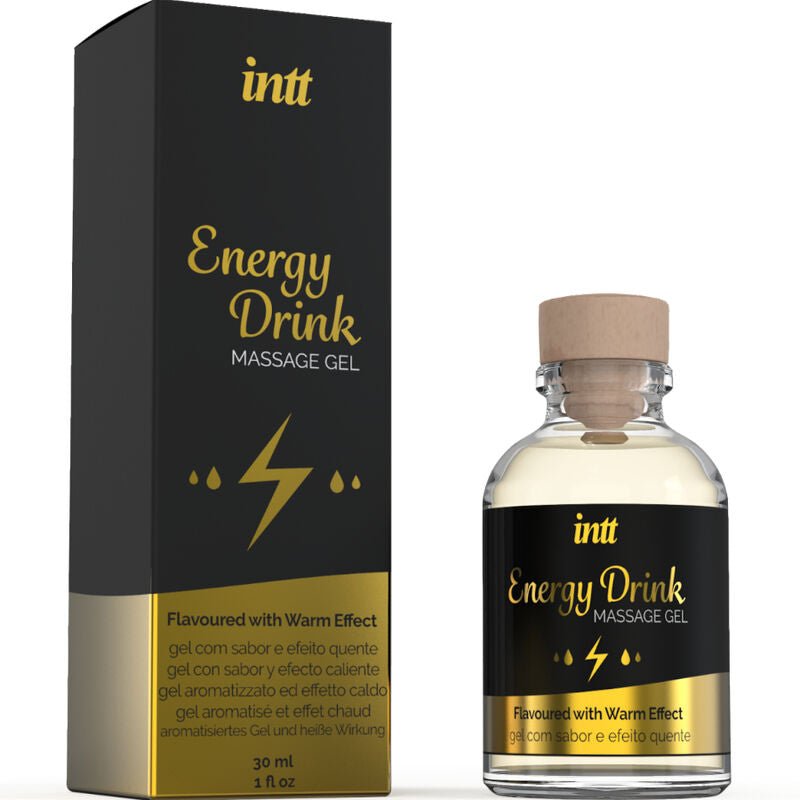 INTT MASSAGE & ORAL SEX - MASSAGE GEL WITH FLAVORED ENERGY CA DRINK AND HEATING EFFECT - Toys "n" Us