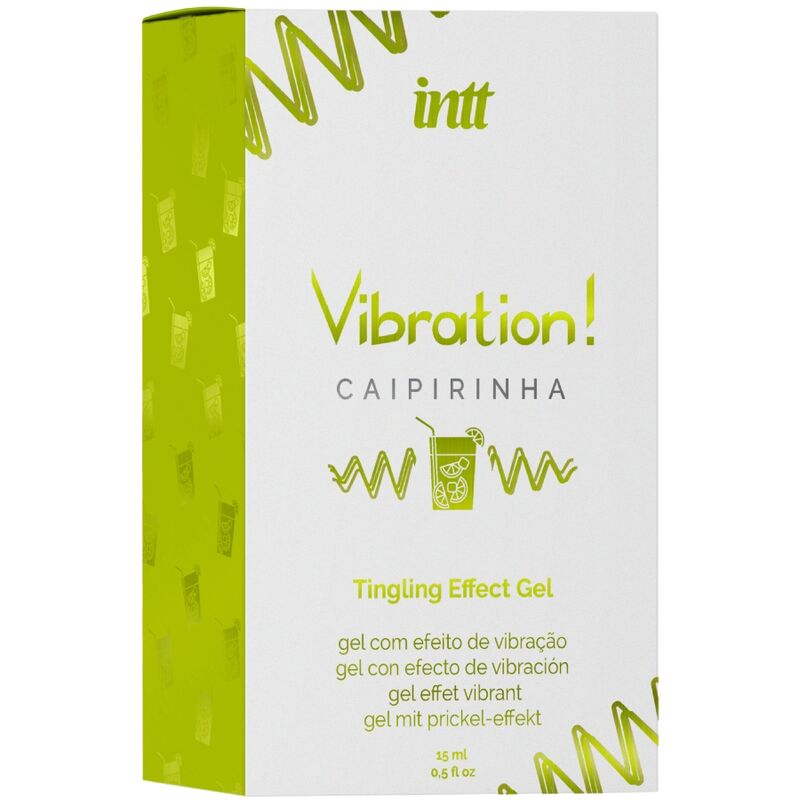 INTT - PODEROSO ESTIMULANTE ÍNTIMO CAIPIRINHA GEL VIBRADOR LÍQUIDO 15 ML - Toys "n" Us
