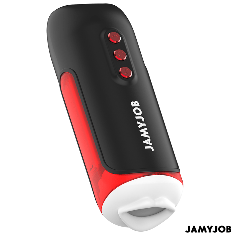 JAMYJOB - BLAZE AUTOMATIC MOUTH MASTURBATOR 5 SUCTION AND VIBRATION MODES - Toys "n" Us