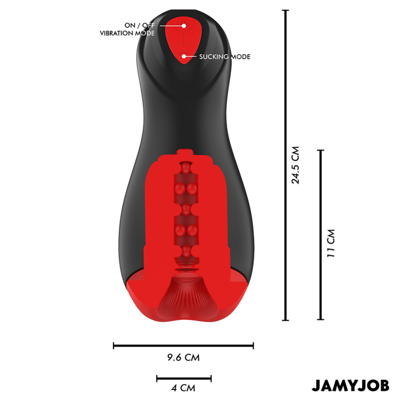 JAMYJOB - CORE - X AUTOMATIC MASTURBATOR 5 SUCTION AND VIBRATION MODES - Toys "n" Us